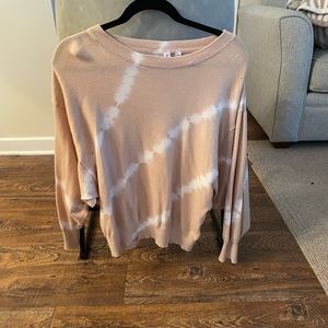 Pink Tie-Dye Sweater